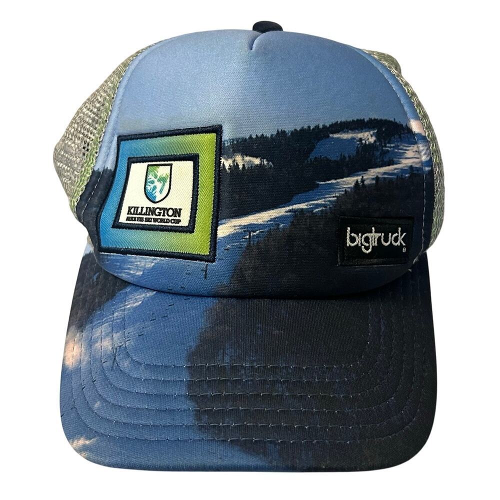 Big Truck Killington Trucker Hat Snapback Audi FIS Skiing World Cup OSFM Mesh - Picture 1 of 7